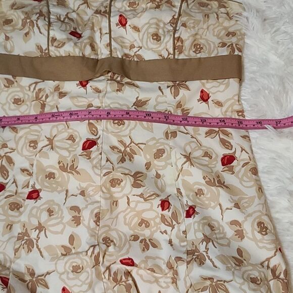 Rosebud Strapless Dress Size 9 - Picture 5 of 5